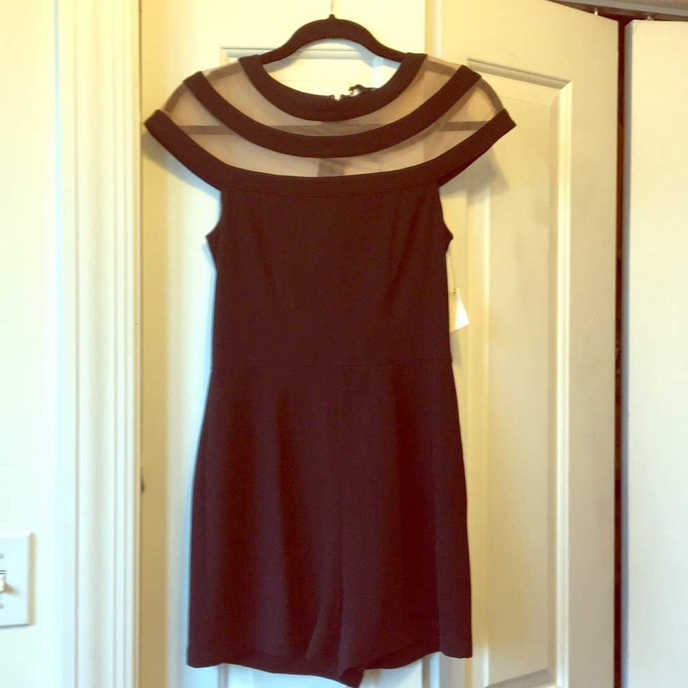 Lumier by Bariano ‘Word on the Street’ playsuit
